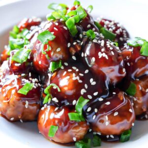 Honey Garlic Meat Balls